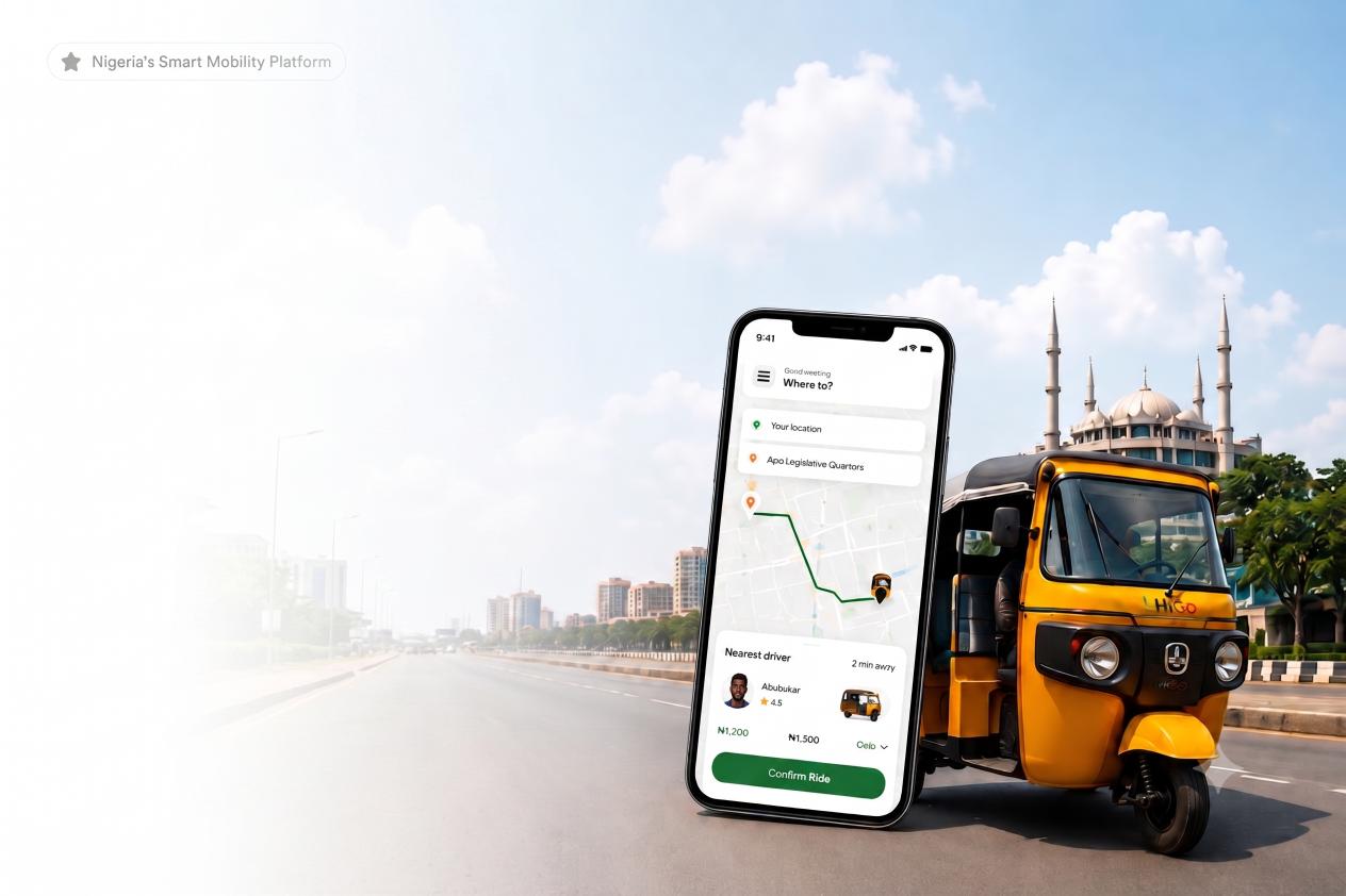 HiGO Three-wheeler AKA Keke service